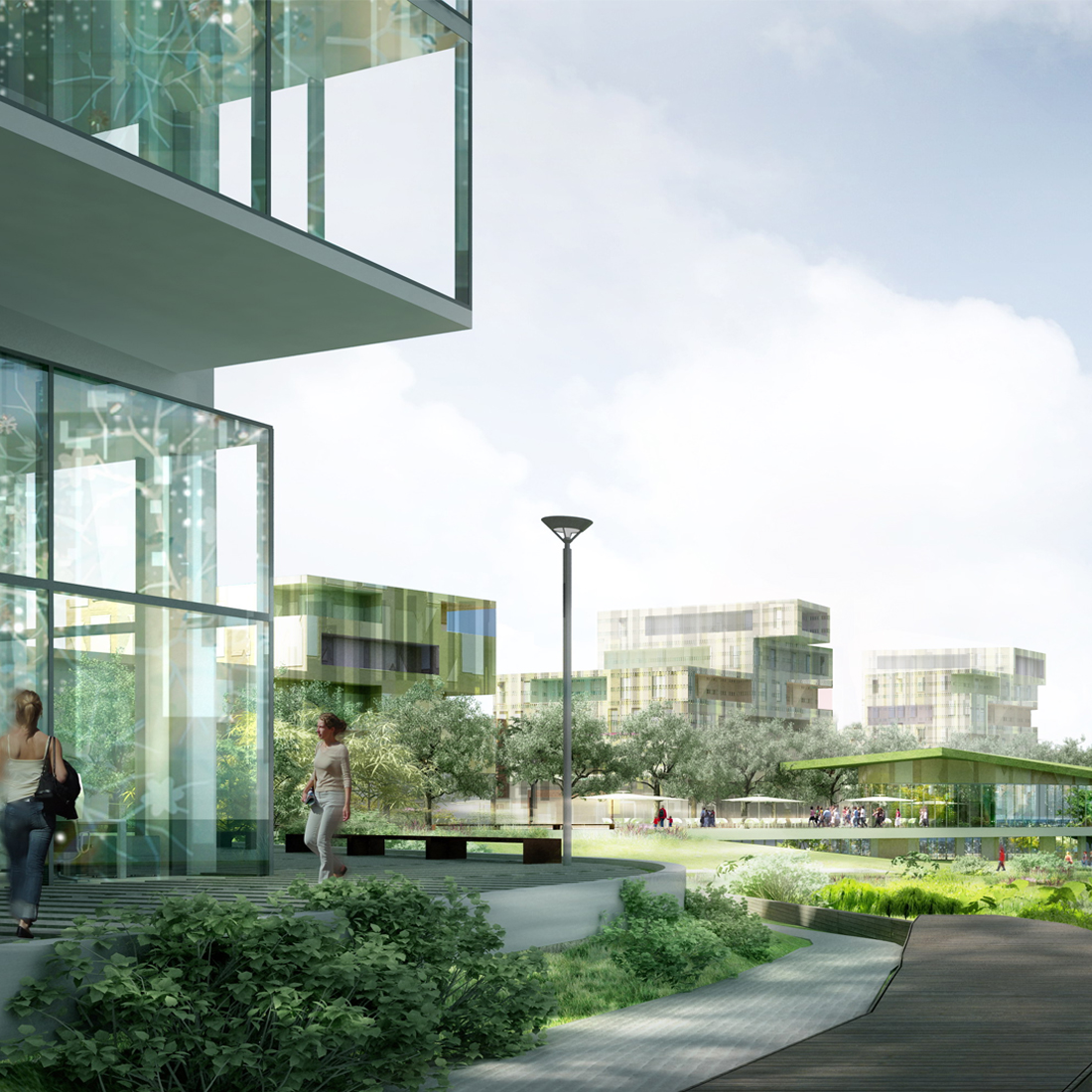 Eco-quartier Ile Saint-Denis | Brenac & Gonzalez et Associés